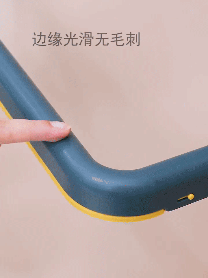 Multipurpose Wall Mounted Hanging Organizer – 6 Hook Rail