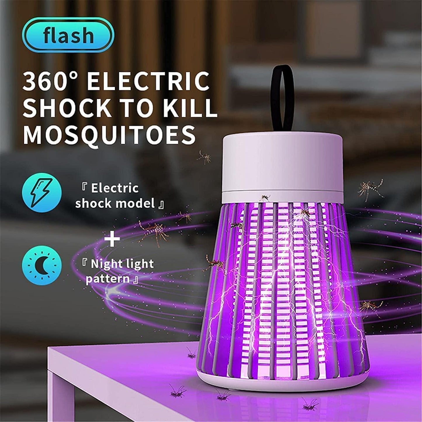 Eco Friendly Electronic LED Mosquito Killer Machine Trap Lamp