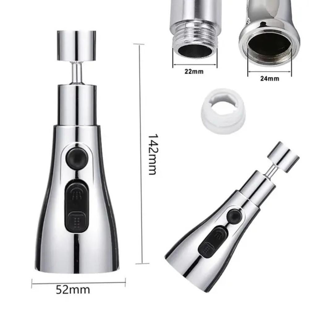 Multifunctional 3-in-1 Faucet Sprayer