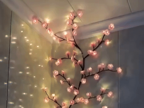 Cherry LED Tree Branch Lights