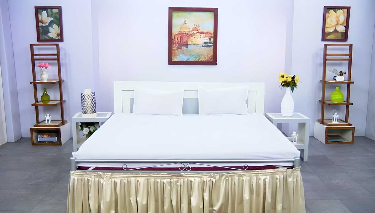 Double Bed Mattress Protector Sheet with 2 Pillow Protector