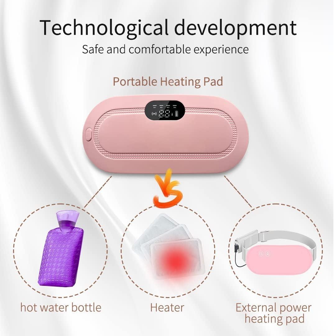Portable Cordless Heating Pad for Menstrual Cramps