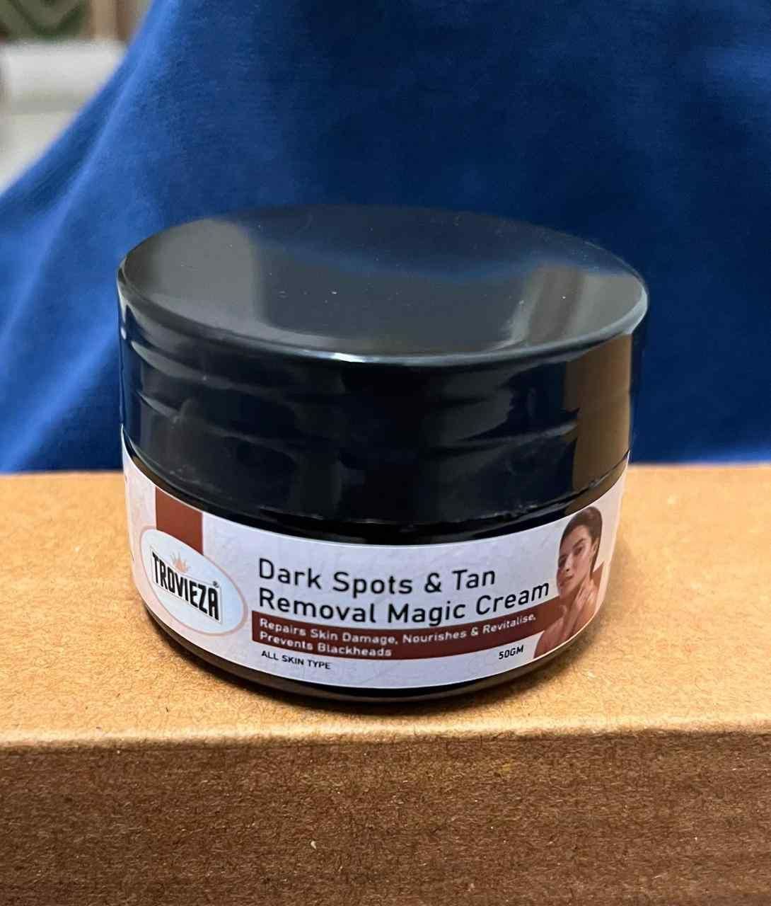 Trovieza Dark Spots & Tan Removal Magic Cream – Clear, Bright & Glowing Skin