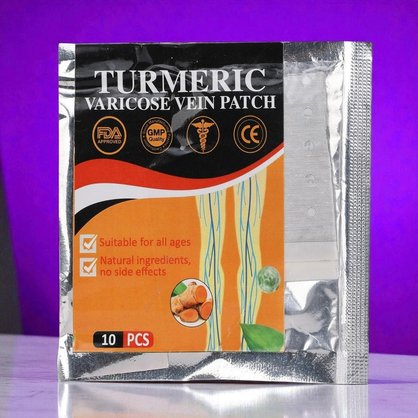 Turmeric Varicose Vein Patch (Pack of 10)