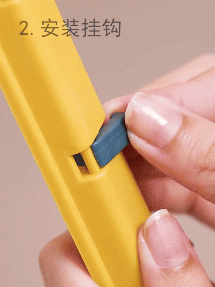 Multipurpose Wall Mounted Hanging Organizer – 6 Hook Rail